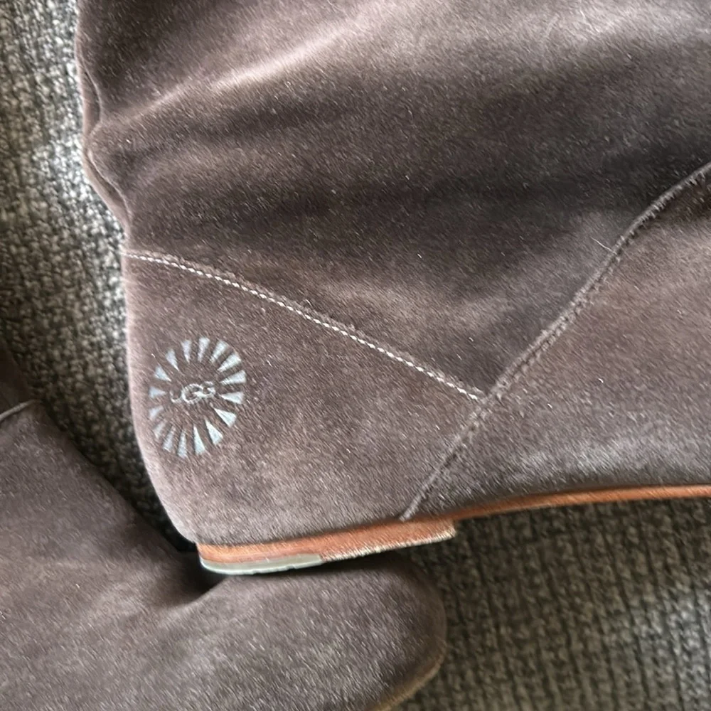 UGG Slouch Boots SZ 8.5  Cocoa Brown - Picture 3 of 7